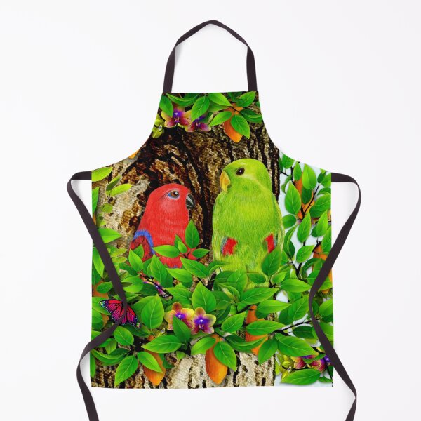 Item preview, Eclectus Parrots and Nest designed and sold by KC Morcom.