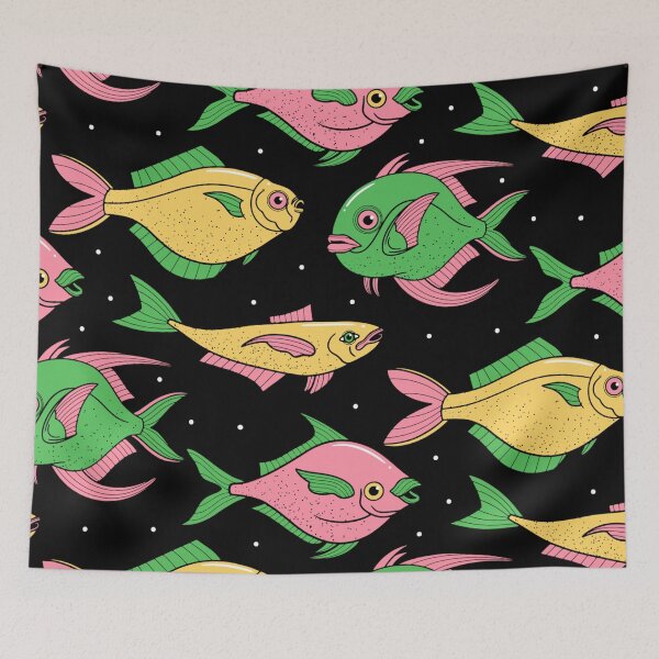 Item preview, Pisces, fish pattern designed and sold by DerSenat.