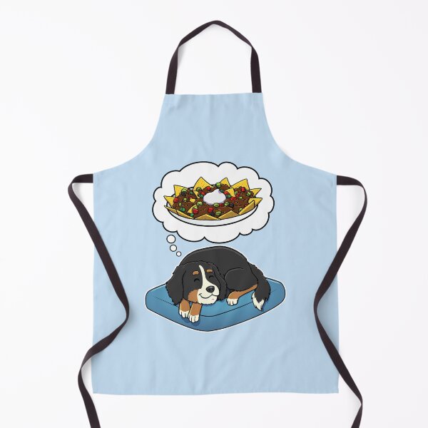 Artikelvorschau, Bernese Mountain Dog dreaming about Nachos entworfen und verkauft von DoggieDelights.