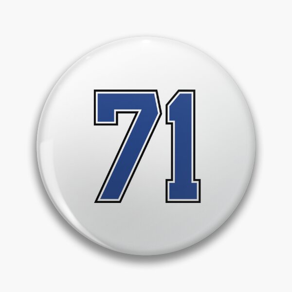 Item preview, Number 71 lucky sports jersey seventy one designed and sold by HeavyStyle.