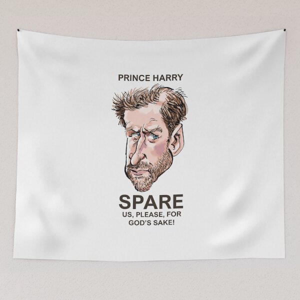 Item preview, Prince Harry designed and sold by IanBakerToons.