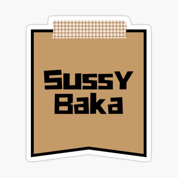 Ur tal sussy baka engraçado sussy baka meme camisola com capuz 6xl algodão  dekus um sussy baka sussy significado sussy significado sussy - AliExpress