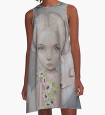 Spirit of the Forest von Raul Guerra A-Linien Kleid