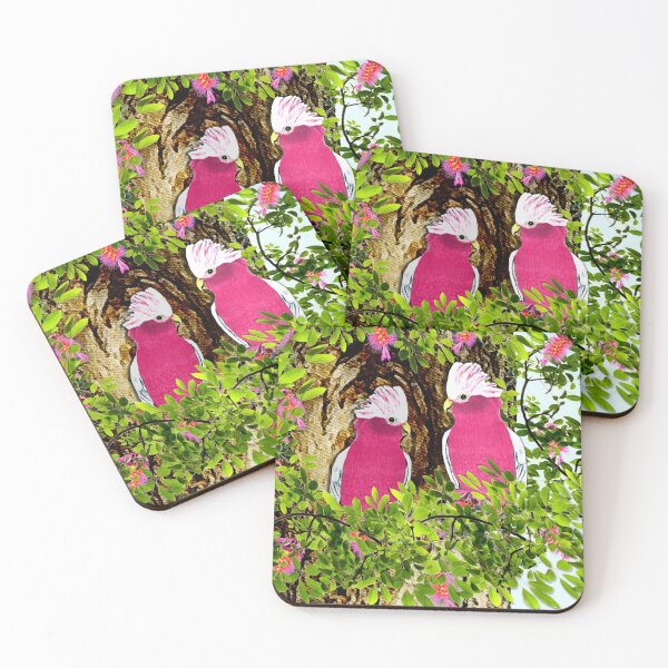 Item preview, Galah Parrots and Nest designed and sold by KC Morcom.