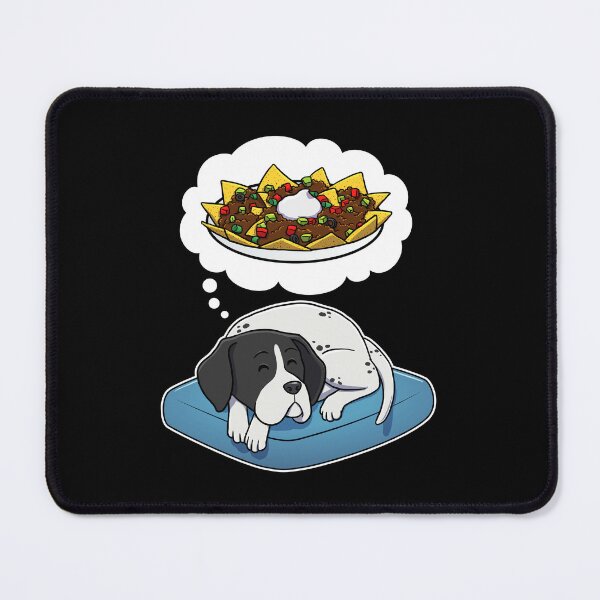 Artikelvorschau, English Pointer dreaming about Nachos entworfen und verkauft von DoggieDelights.