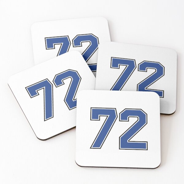 Item preview, Number 72 lucky sports jersey seventy two designed and sold by HeavyStyle.
