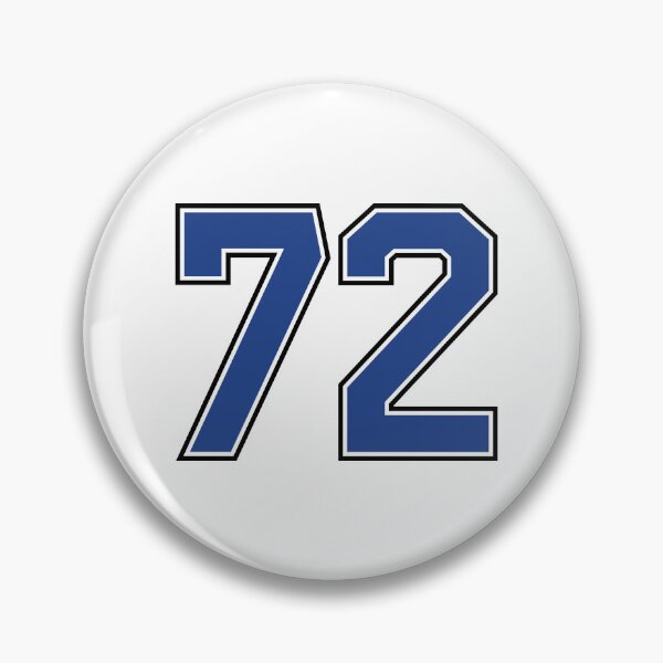 Item preview, Number 72 lucky sports jersey seventy two designed and sold by HeavyStyle.