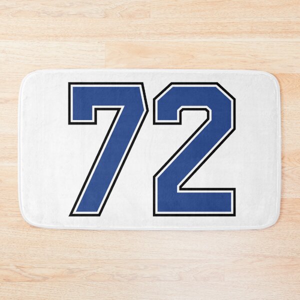 Item preview, Number 72 lucky sports jersey seventy two designed and sold by HeavyStyle.