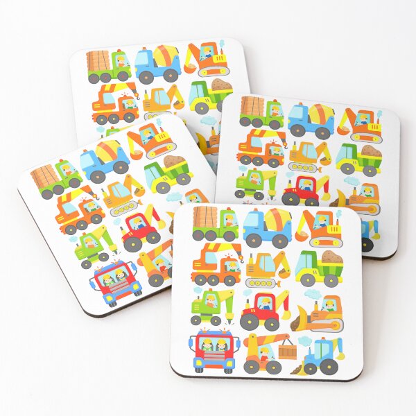 Item preview, Construction Trucks, Cars, Machines and Workers designed and sold by samshirts.