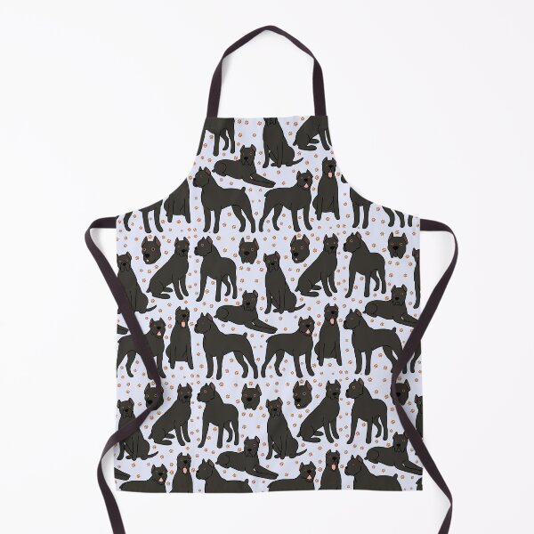 Item preview, Cane corso illustration pattern designed and sold by Yarafantasyart.