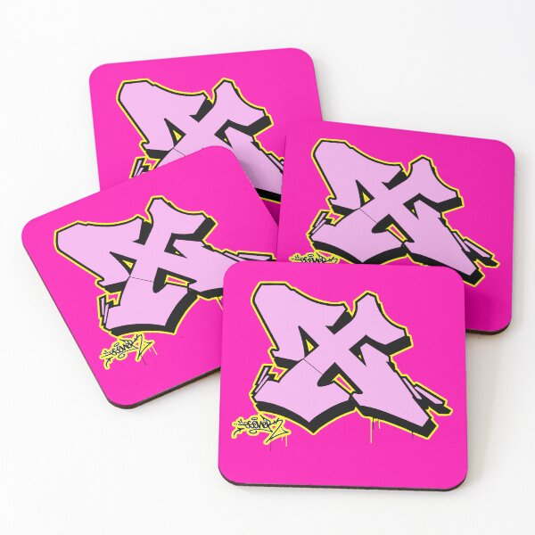 Item preview, PINK LETTER X BY ESONE URBAN GRAFFITI STREET STYLE  designed and sold by GraffitiBomberZ.