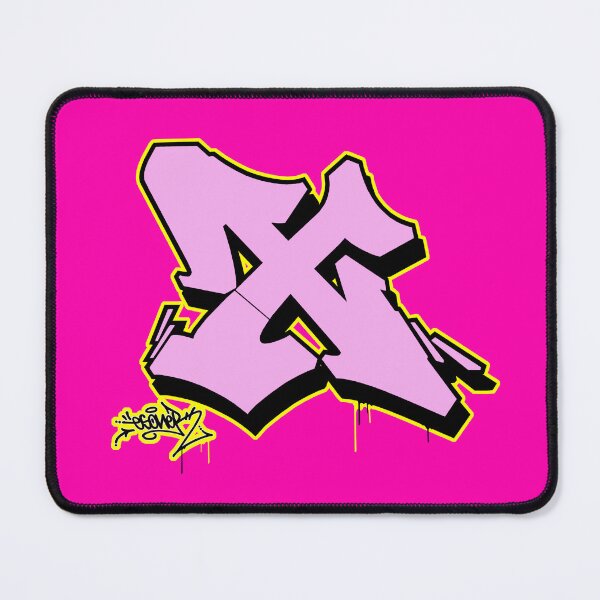 Item preview, PINK LETTER X BY ESONE URBAN GRAFFITI STREET STYLE  designed and sold by GraffitiBomberZ.