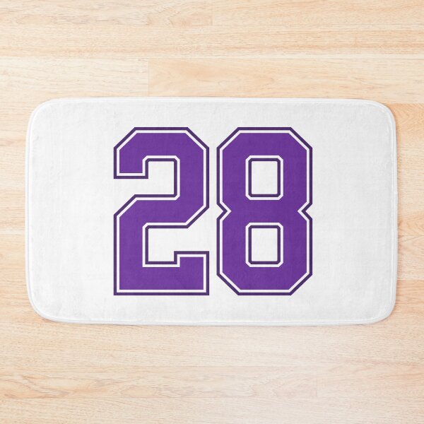 Item preview, Purple Number 28 lucky sports jersey twenty eight designed and sold by HeavyStyle.