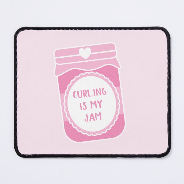 Item preview, Curling Is My Jam designed and sold by teesaurus.