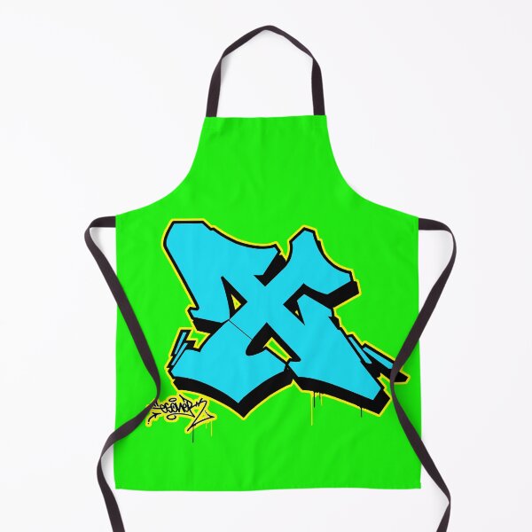 Item preview, BLUE LETTER X BY ESONE URBAN GRAFFITI STREET STYLE designed and sold by GraffitiBomberZ.