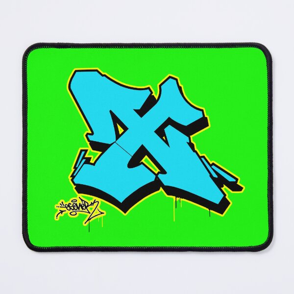Item preview, BLUE LETTER X BY ESONE URBAN GRAFFITI STREET STYLE  designed and sold by GraffitiBomberZ.