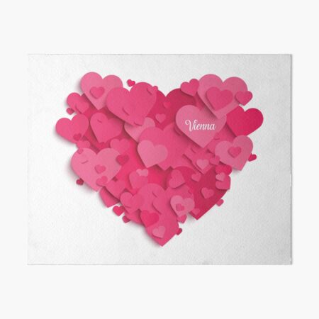 Item preview, Love Romantic gift Birthday name girlfriend Vienna designed and sold by HeavyStyle.