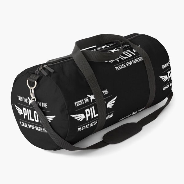 Item preview, Trust Me I'm The Pilot Please Stop Screaming White designed and sold by SpicyAviator.