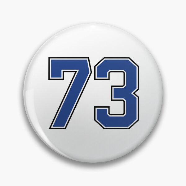 Item preview, Number 73 lucky sports jersey seventy three designed and sold by HeavyStyle.