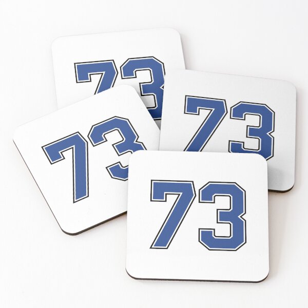 Item preview, Number 73 lucky sports jersey seventy three designed and sold by HeavyStyle.