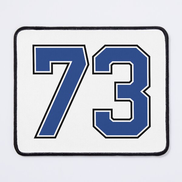 Item preview, Number 73 lucky sports jersey seventy three designed and sold by HeavyStyle.