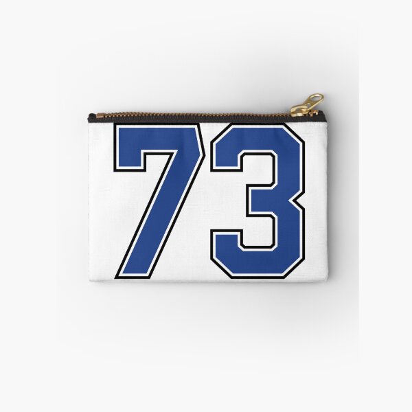 Item preview, Number 73 lucky sports jersey seventy three designed and sold by HeavyStyle.