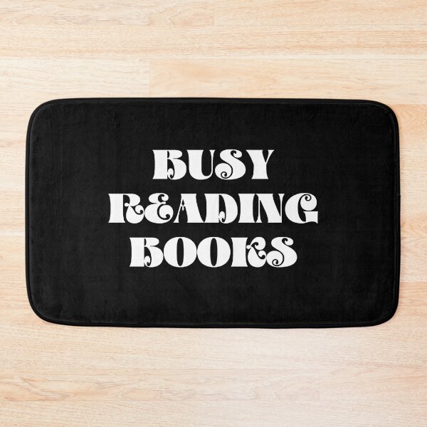 Item preview, busy reading books designed and sold by TomorrowQuotes.