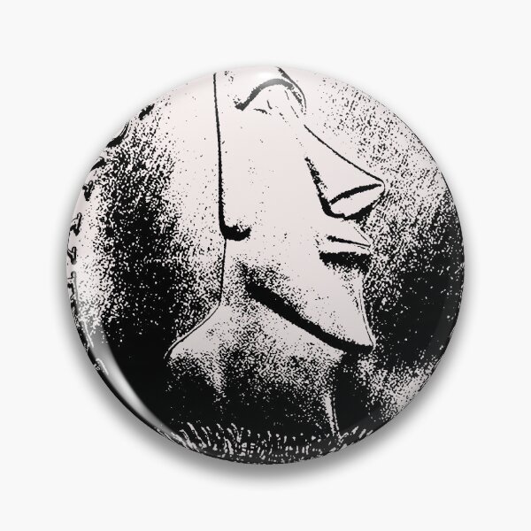 Artikelvorschau, Easter Island Head 2000 peso coin black entworfen und verkauft von Hammered Time.
