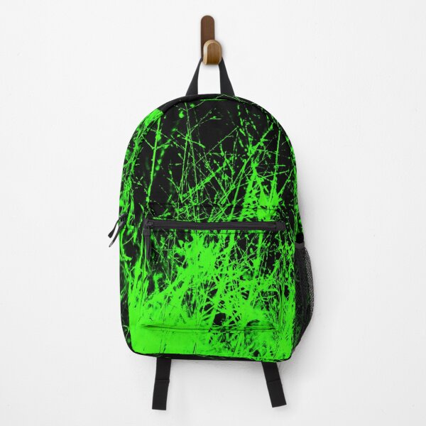 Item preview, green black abstract grass designed and sold by fowons.