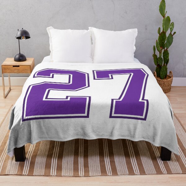 Item preview, Purple Number 27 lucky sports jersey twenty seven designed and sold by HeavyStyle.