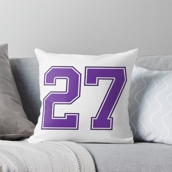 Item preview, Purple Number 27 lucky sports jersey twenty seven designed and sold by HeavyStyle.