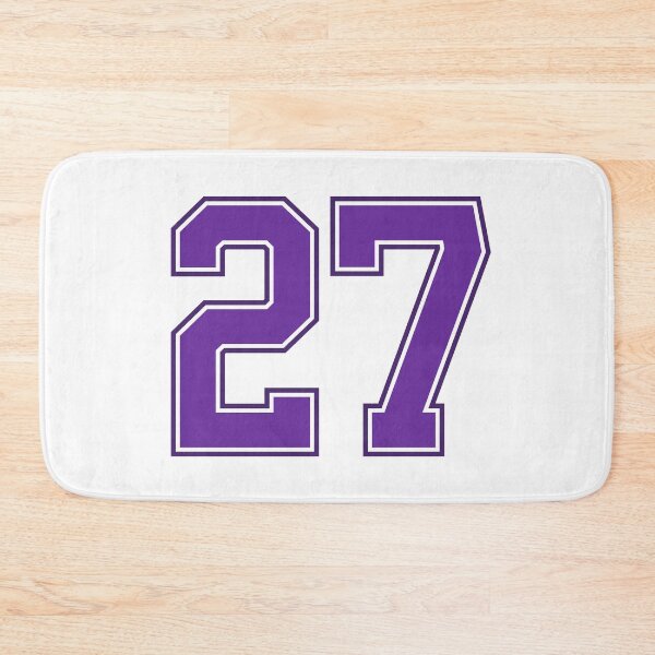 Item preview, Purple Number 27 lucky sports jersey twenty seven designed and sold by HeavyStyle.