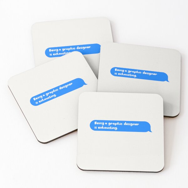 Item preview, Being An Adult Is Exhausting Funny Text Message Graphic Designer designed and sold by CandyDroidMerch.