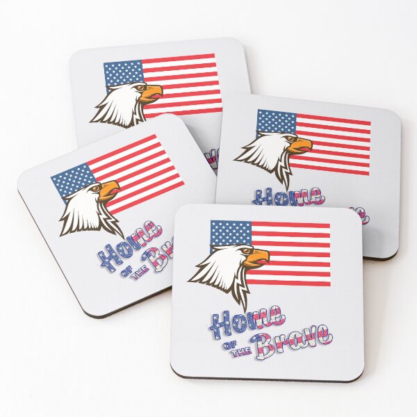 Item preview, Patriotic Apparel for 4th of July - Home of The Brave designed and sold by majnate.
