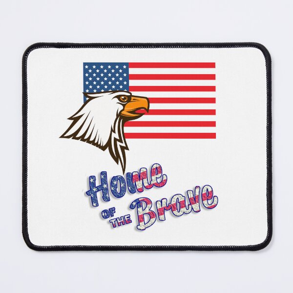 Item preview, Patriotic Apparel for 4th of July - Home of The Brave designed and sold by majnate.