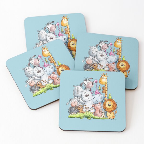 Item preview, Muchos animales divertidos en una pila designed and sold by modartis.