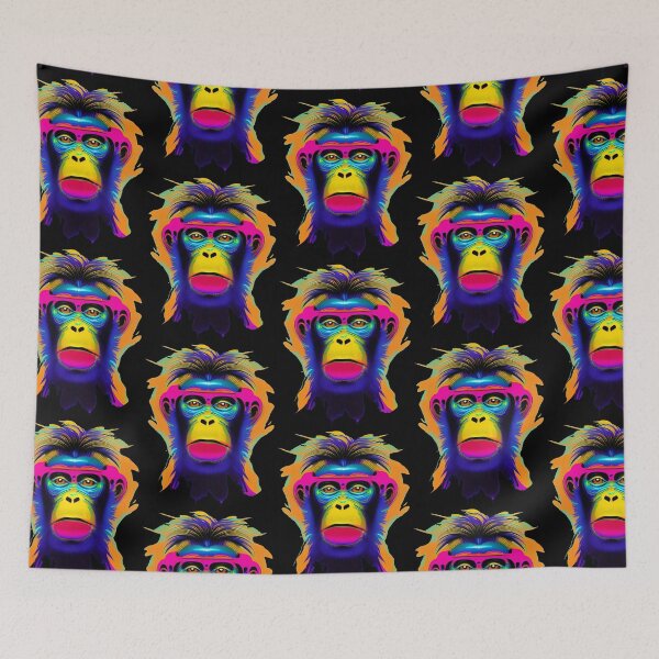 Item preview, Monkey in colours designed and sold by portokalis.