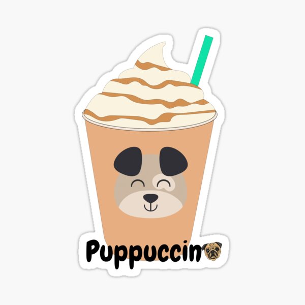 puppuccino Sticker