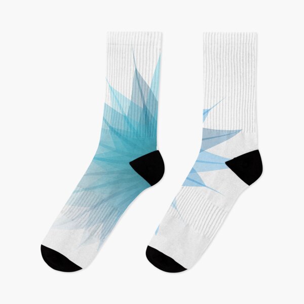 Item preview, Beautiful blue and green star, minimal graphic art designed and sold by CiniArt.