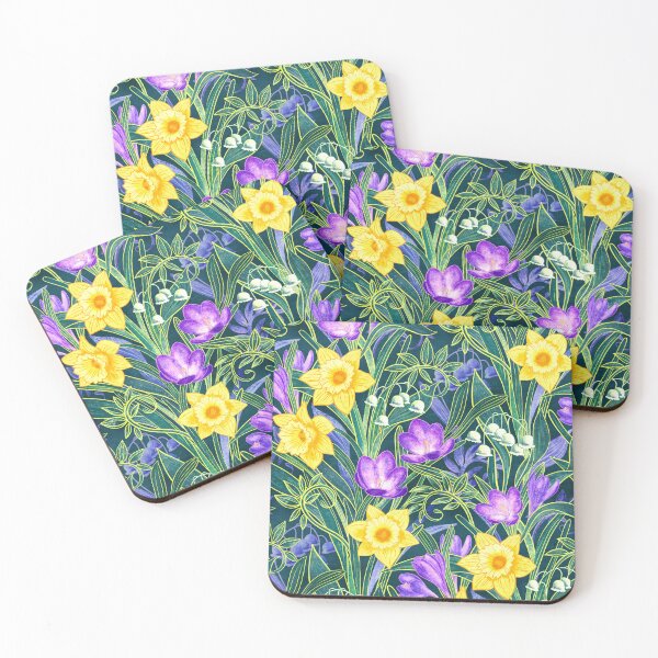Item preview, Spring Floral with Daffodils, Crocuses and Lily of the Valley designed and sold by micklyn.