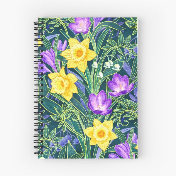 Item preview, Spring Floral with Daffodils, Crocuses and Lily of the Valley designed and sold by micklyn.