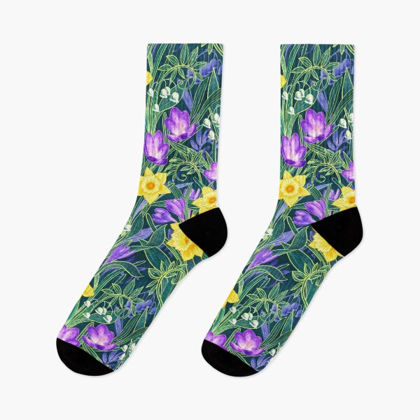 Item preview, Spring Floral with Daffodils, Crocuses and Lily of the Valley designed and sold by micklyn.