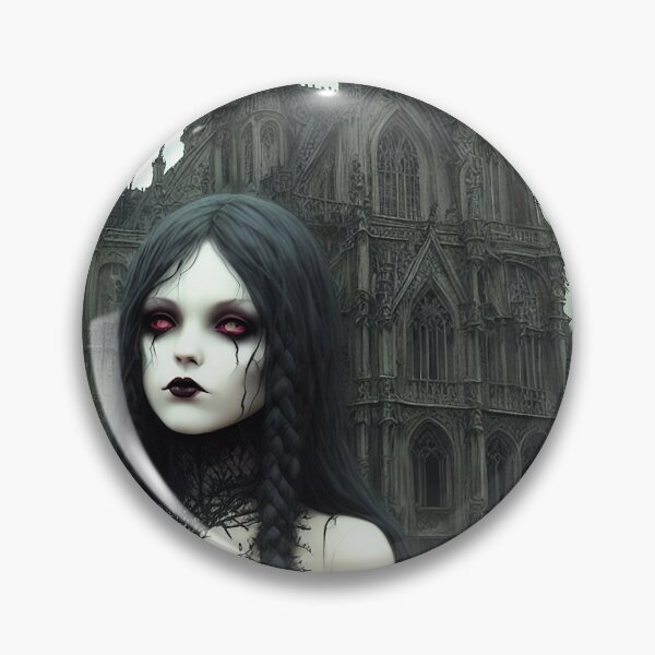 Gothic Art #5 Throw Pillow for Sale by GMXTrackMaD