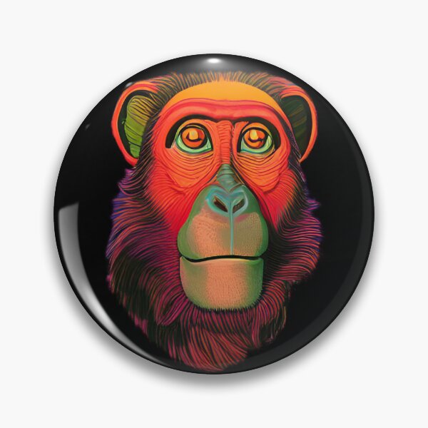 Item preview, Monkey in colours designed and sold by portokalis.