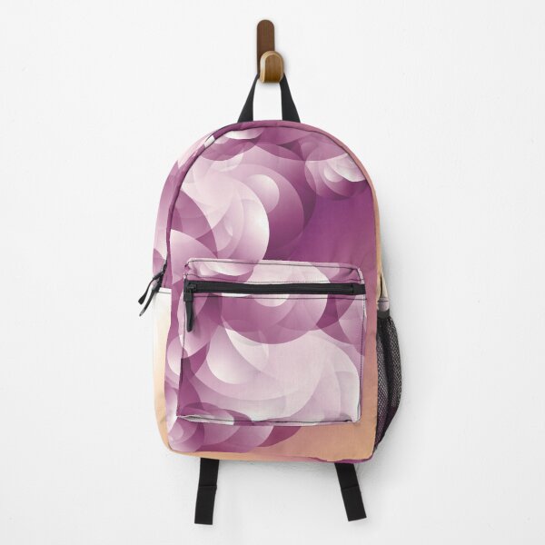 Item preview, Purple and white flowers on purple and orange background abstract minimal graphic art designed and sold by CiniArt.