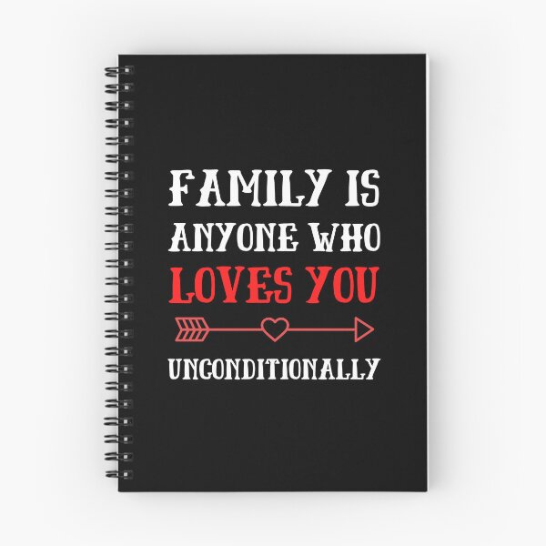Item preview, Family Is Anyone Who Loves You Unconditionally, Funny designed and sold by medben.