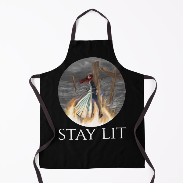 Item preview, Stay Lit - Medieval Witch Burning - Occult Paganism designed and sold by Styrman.