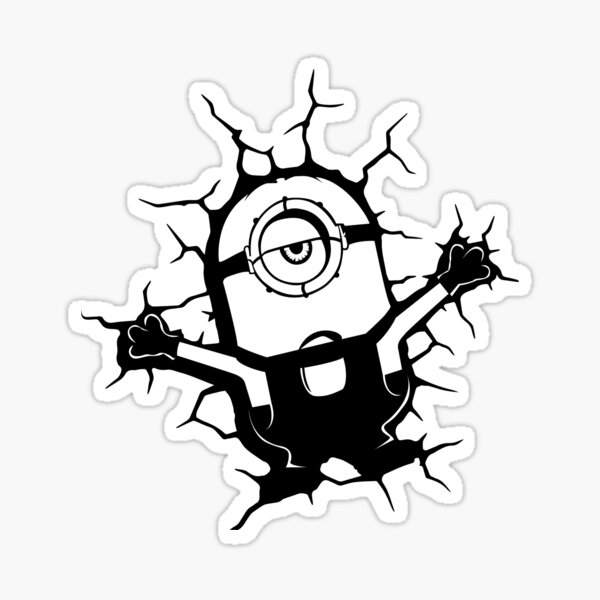 Minion Sticker for Sale by emmmcc