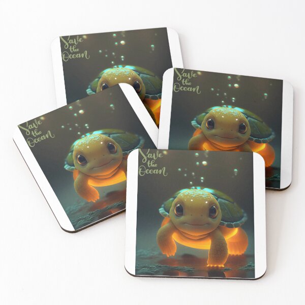 Item preview, Cute Turtle - Save The Ocean designed and sold by InnaVieru.