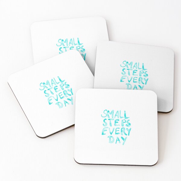 Item preview, Positive Quote - Small Steps Every Day designed and sold by Shalini Bisht.